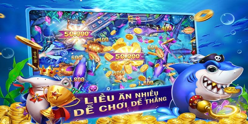 Game bắn cá sở hữu giao diện cực kỳ cuốn hút